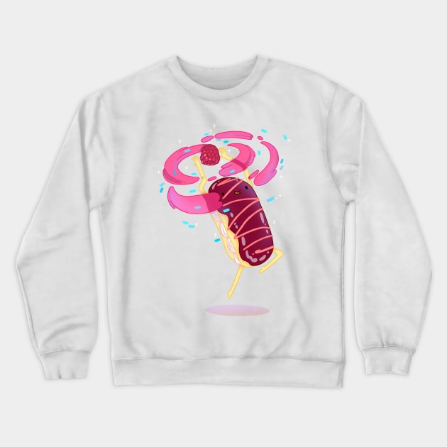 Eclair Crewneck Sweatshirt by drawnbyhanna